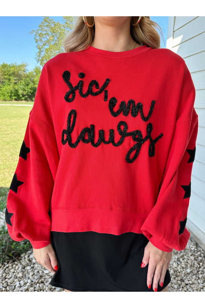 Sic 'Em Dawgs Star Pullover