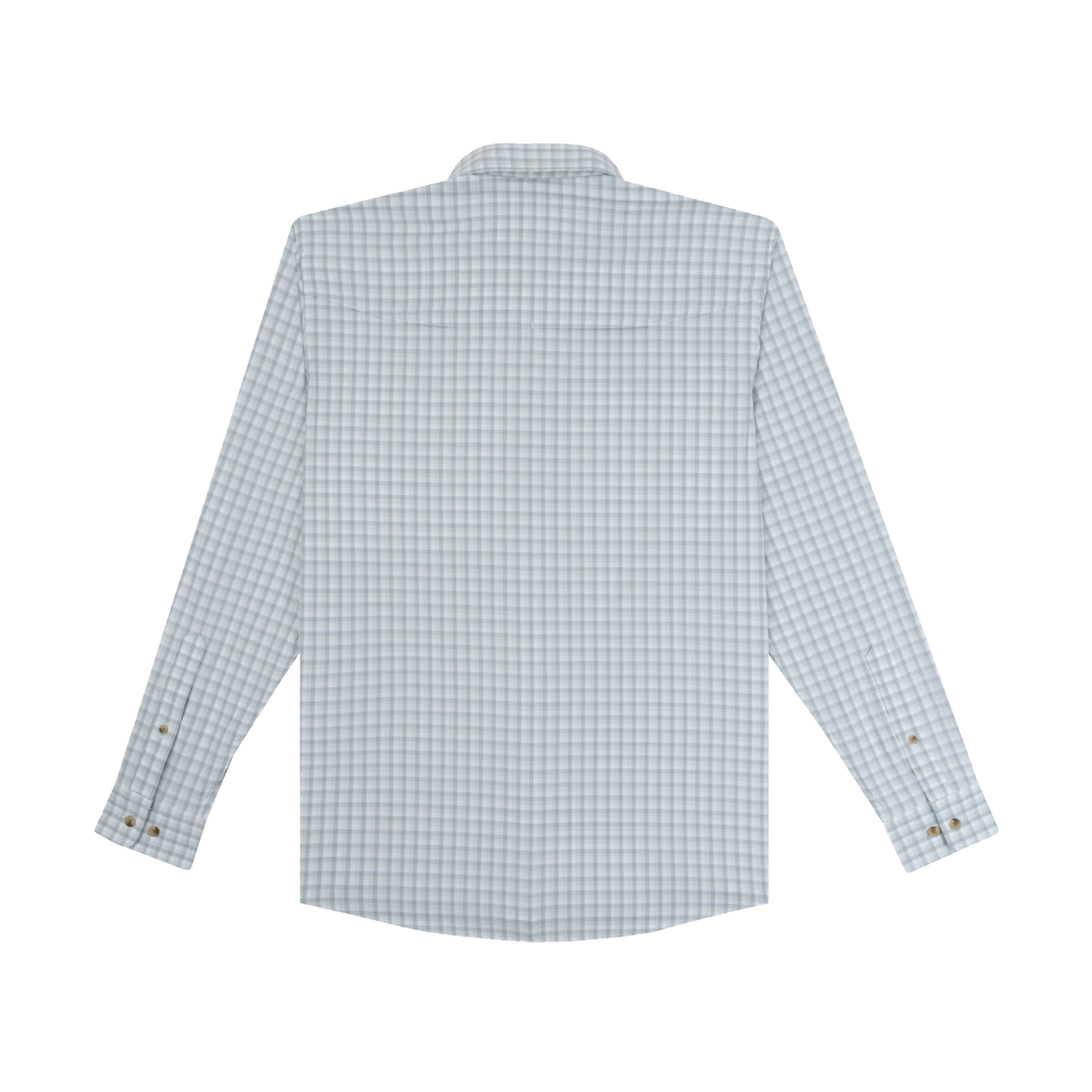 Poncho Men’s “The Amberjack” Regular L/S Shirt - Green Plaid