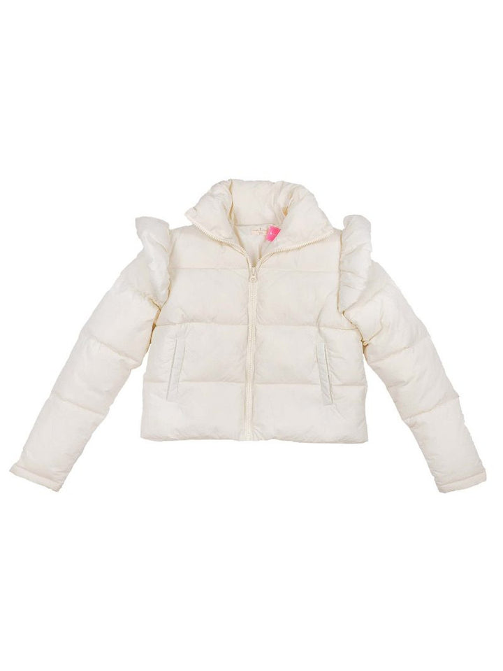 Simply Southern Puffy Jacket - Ivory