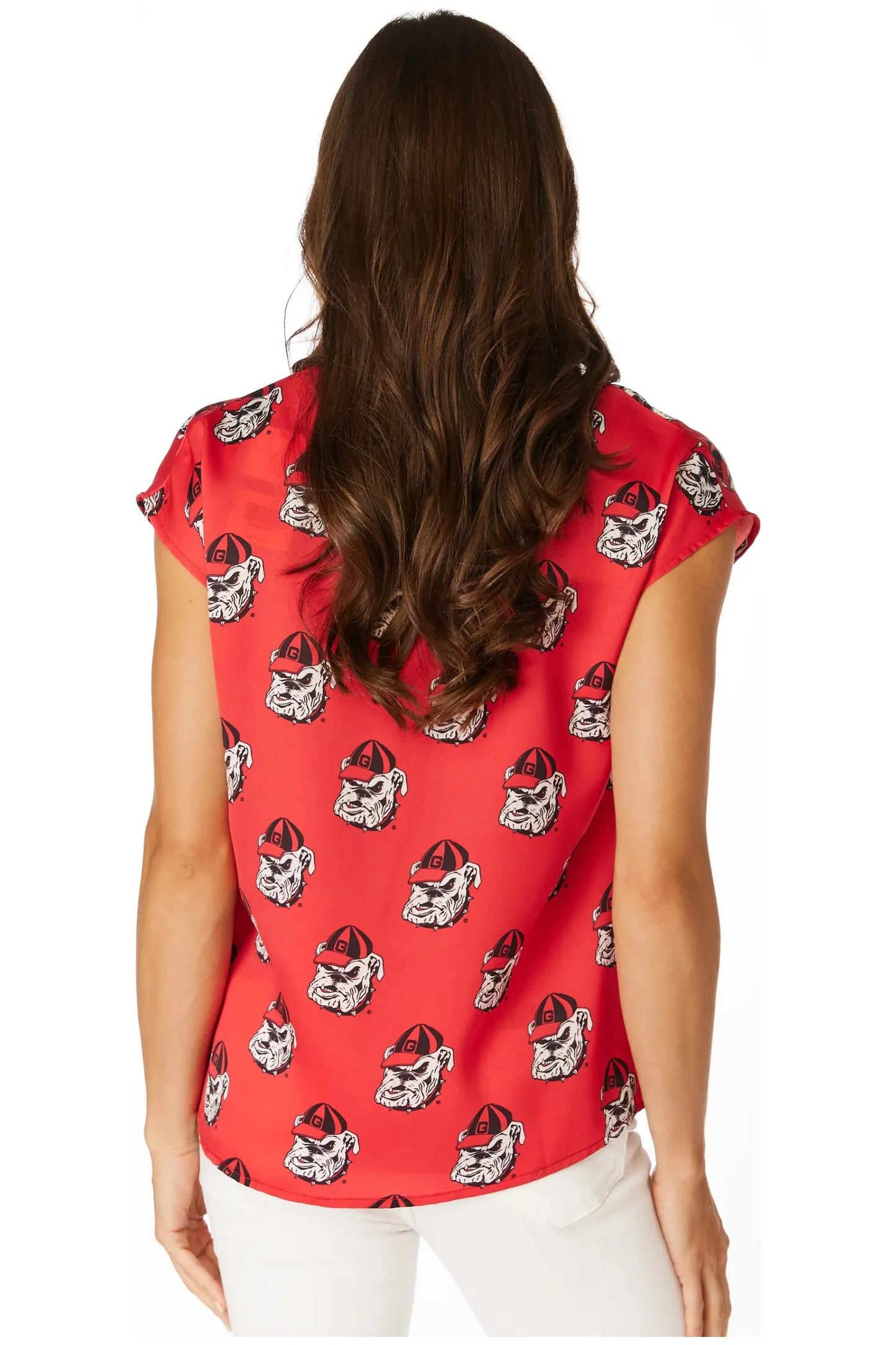 The UGA V-Neck Blouse