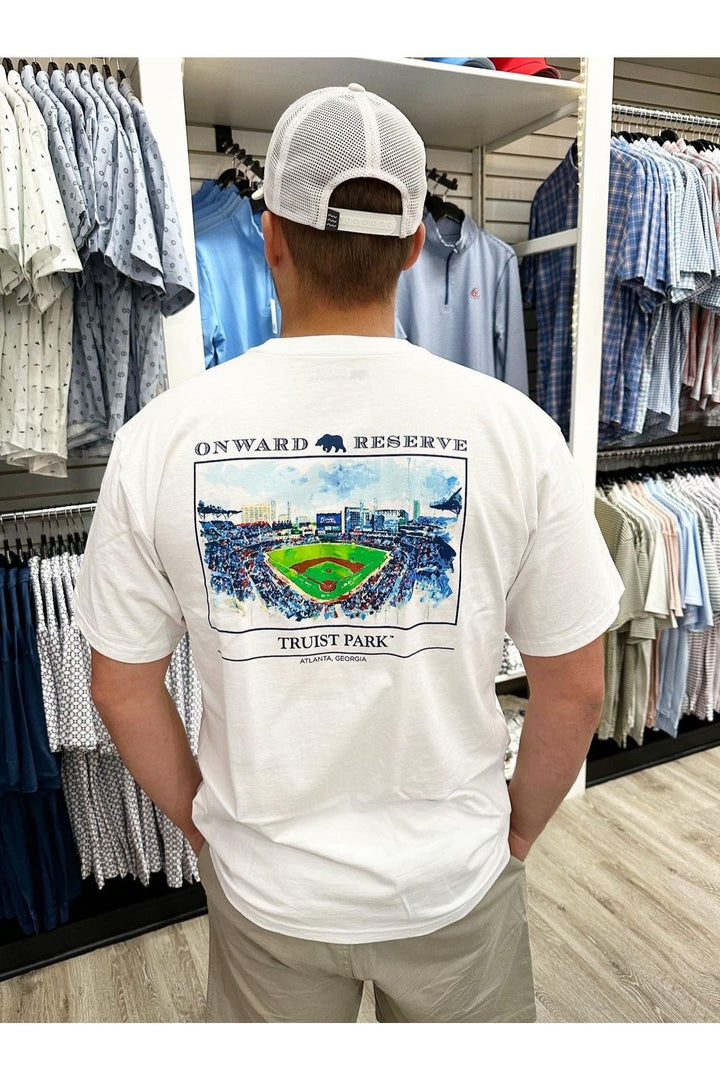 Onward Reserve Atlanta Braves Truist Park Tee White