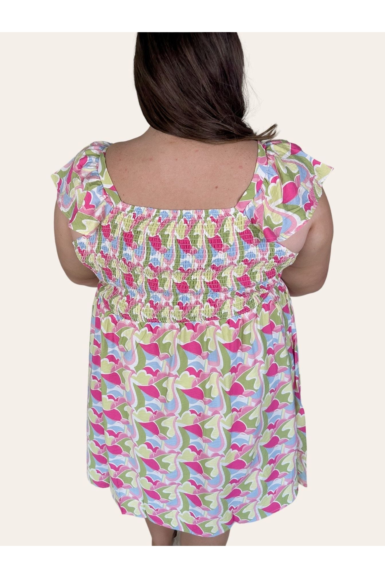 Come with me Blair Dress: Green