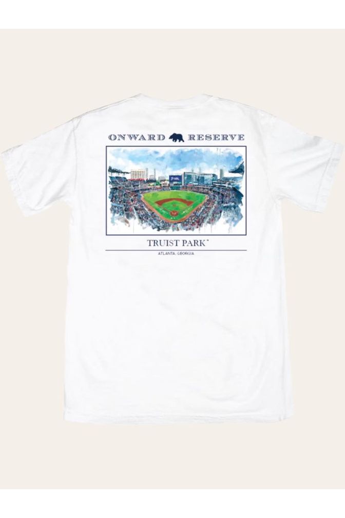 Onward Reserve Atlanta Braves Truist Park Tee White