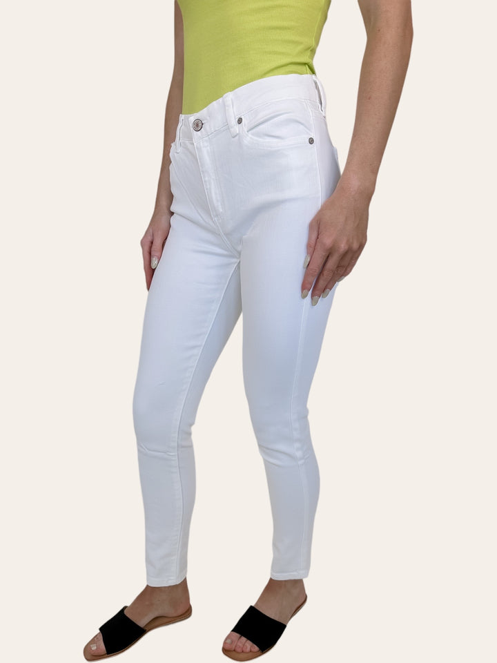 Simple White Skinny Jeans