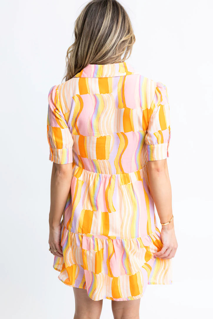 Susan Striped Dress