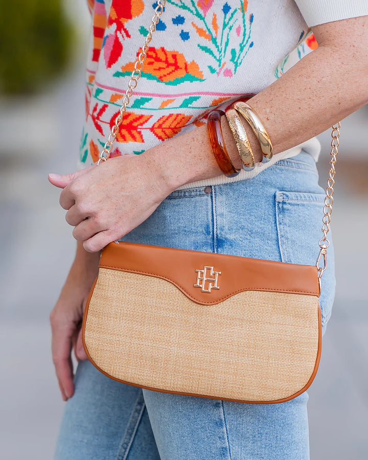 CH Mercer Crossbody - Natural Saddle