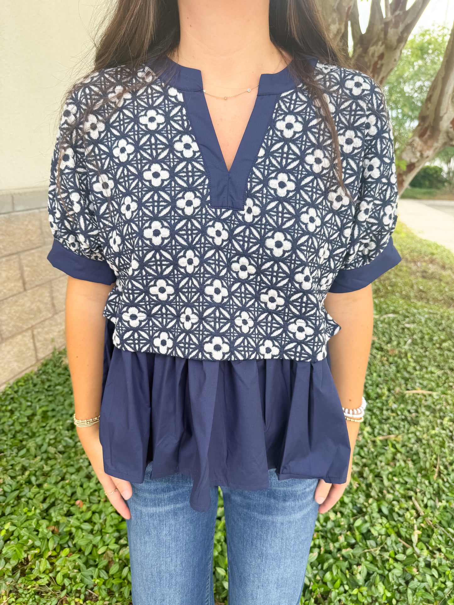 Karie Embroidered Blouse