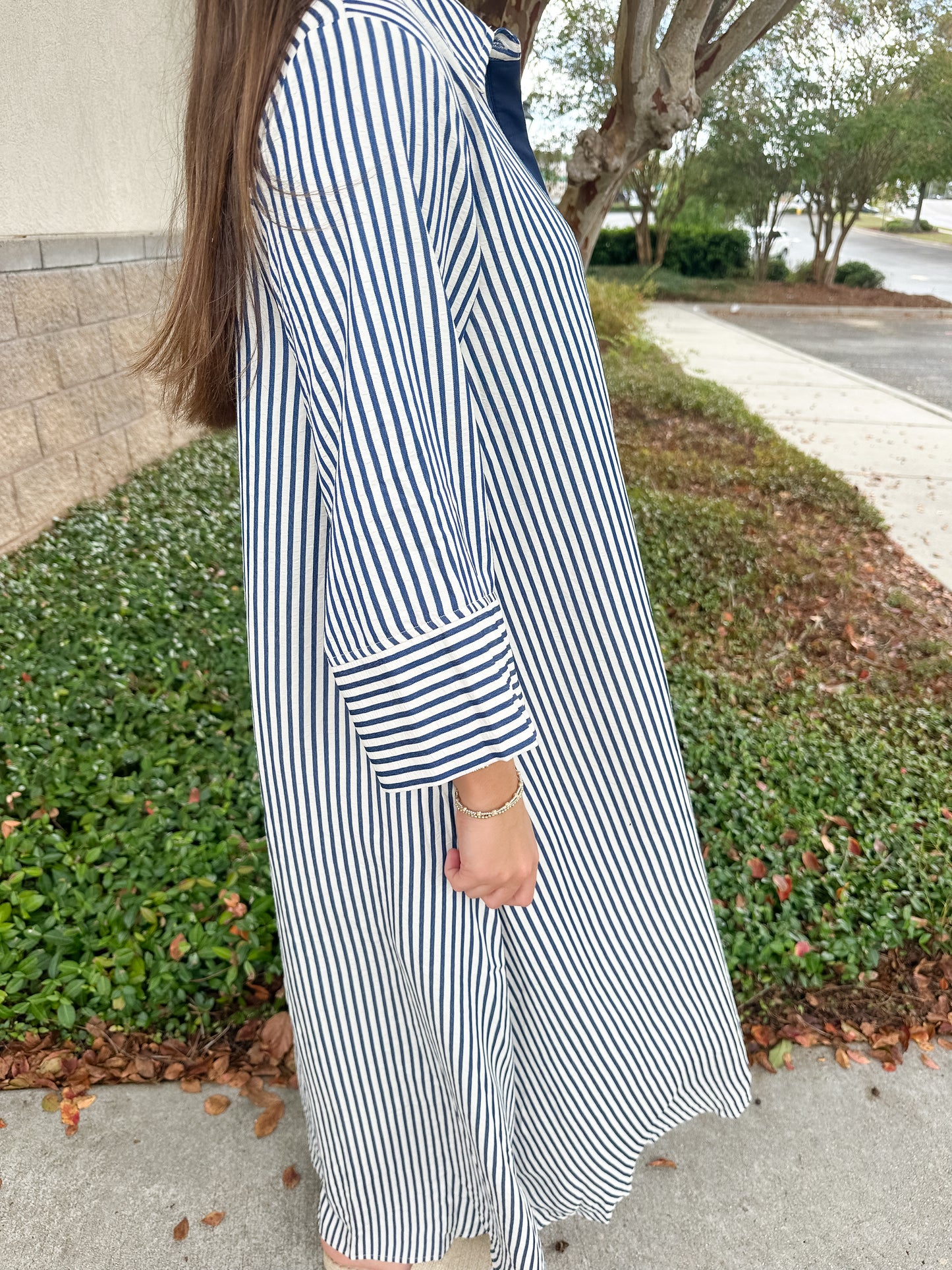 Savannah Stripes Maxi Dress