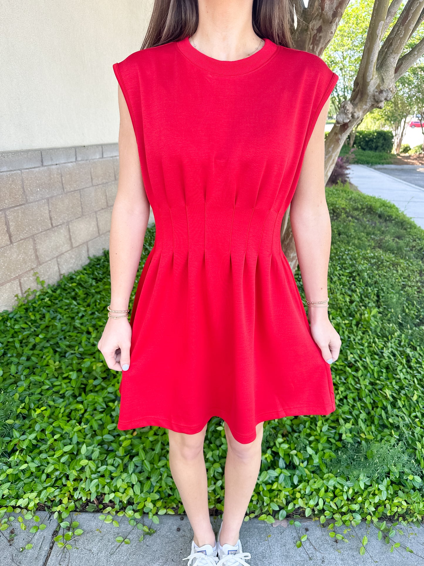 Charlie Dress - Red