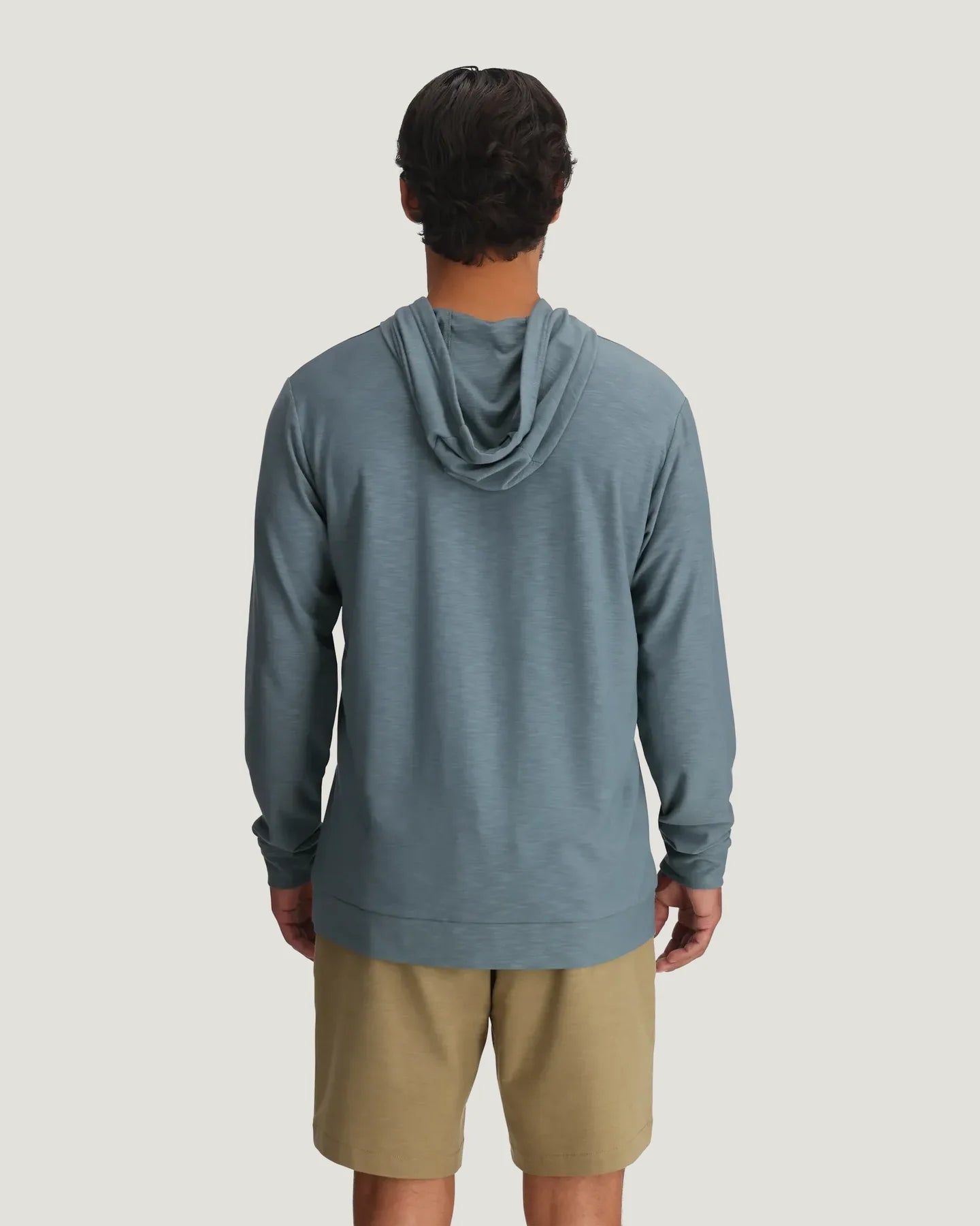 Free Fly Men’s Bamboo Slub Hoodie II - Stormy Sea