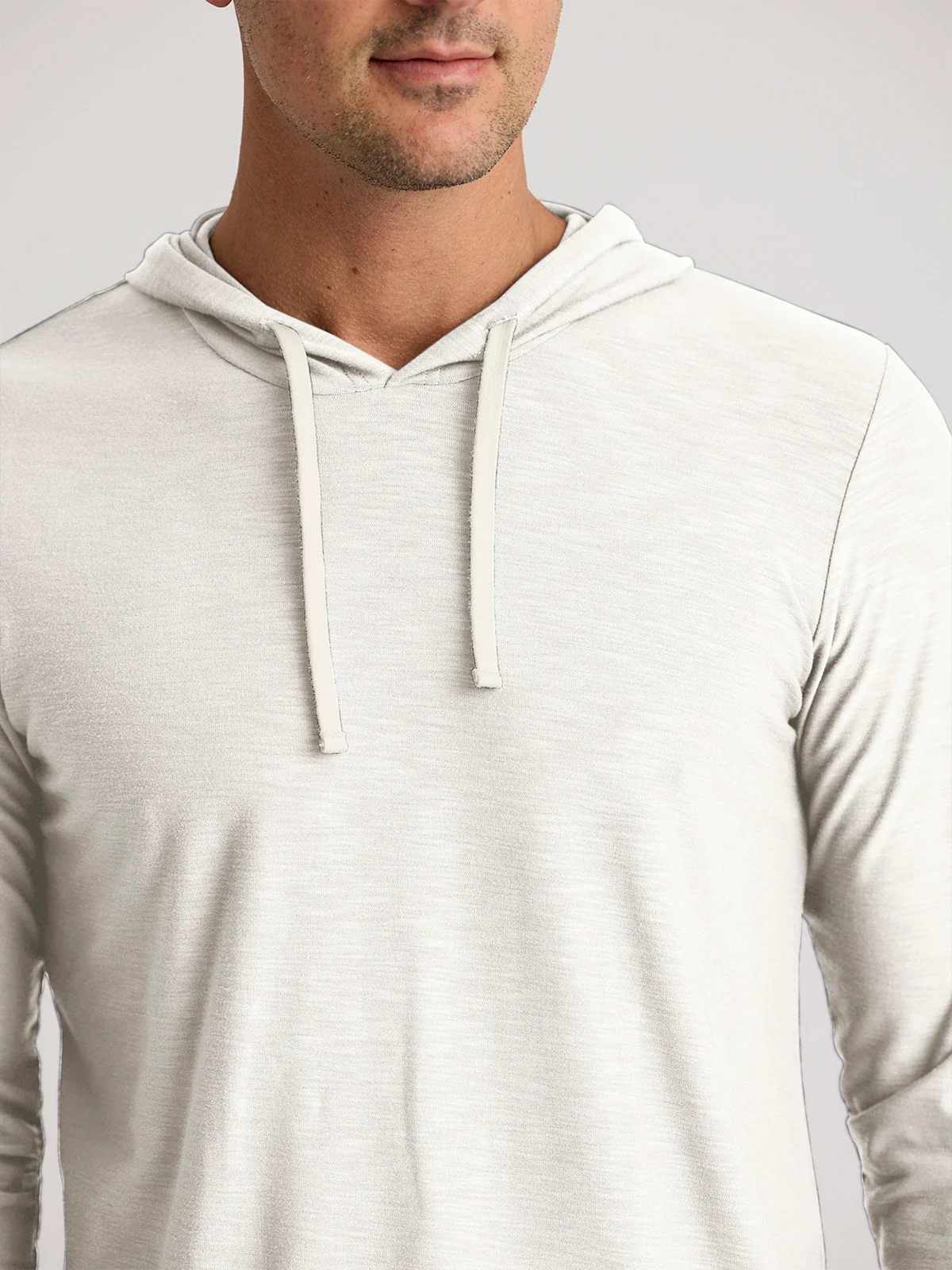 Free Fly Men’s Bamboo Slub Hoodie II - Sea Salt