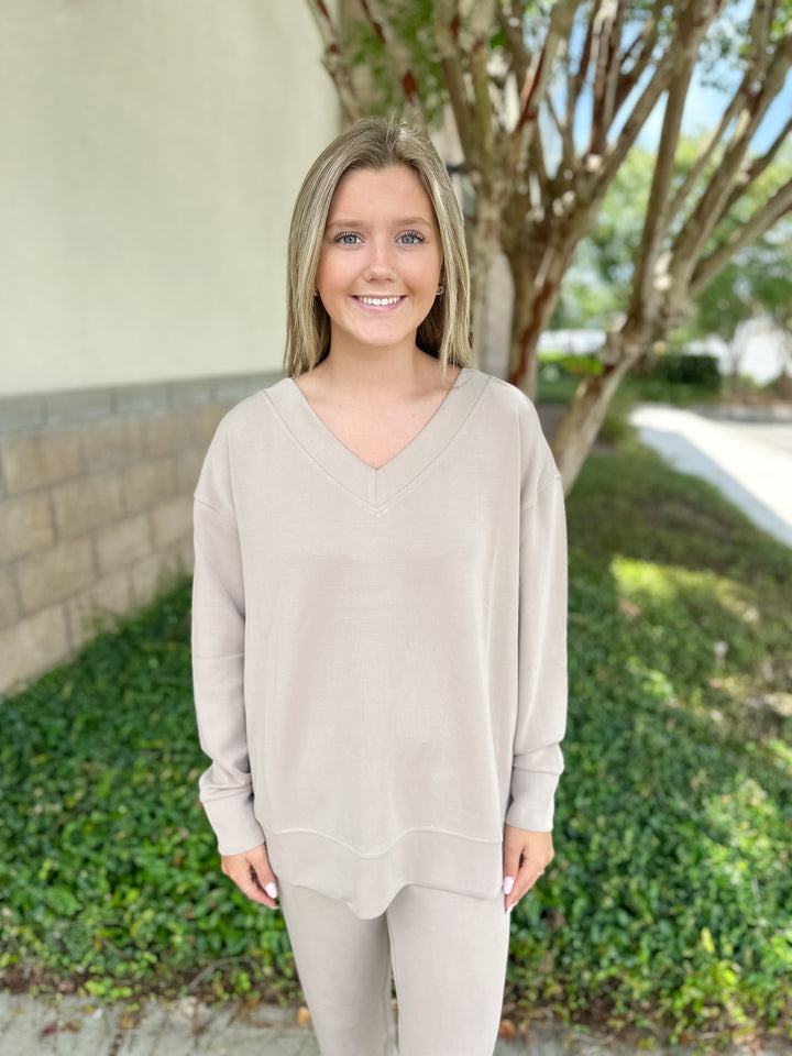 Hazel Top - Mink