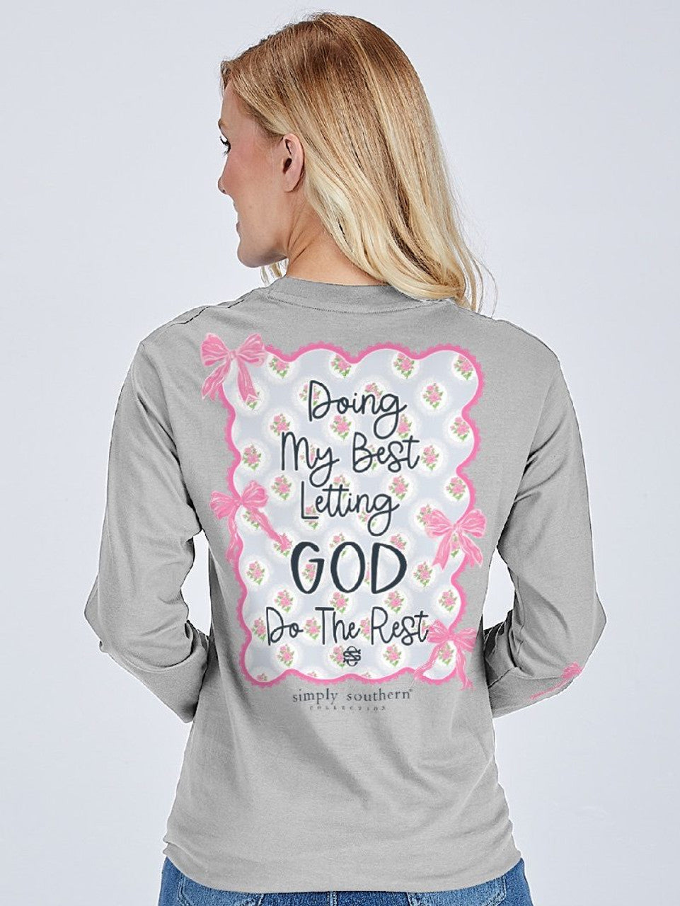 Simply Doing My Best Long Sleeve Tee