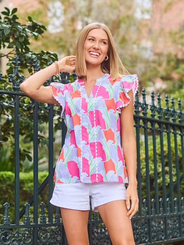 Kira Top - Color Me Sweet Coral