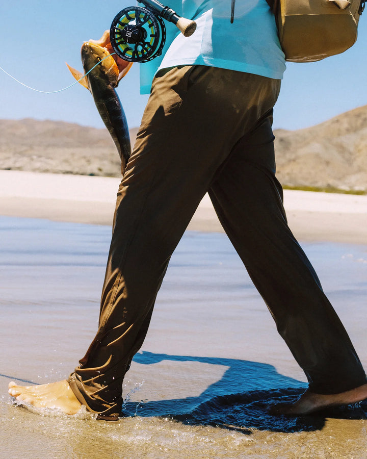 Free Fly Men’s Breeze Pant - Dark Khaki