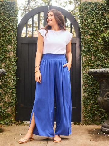 Krista Pants - Blue