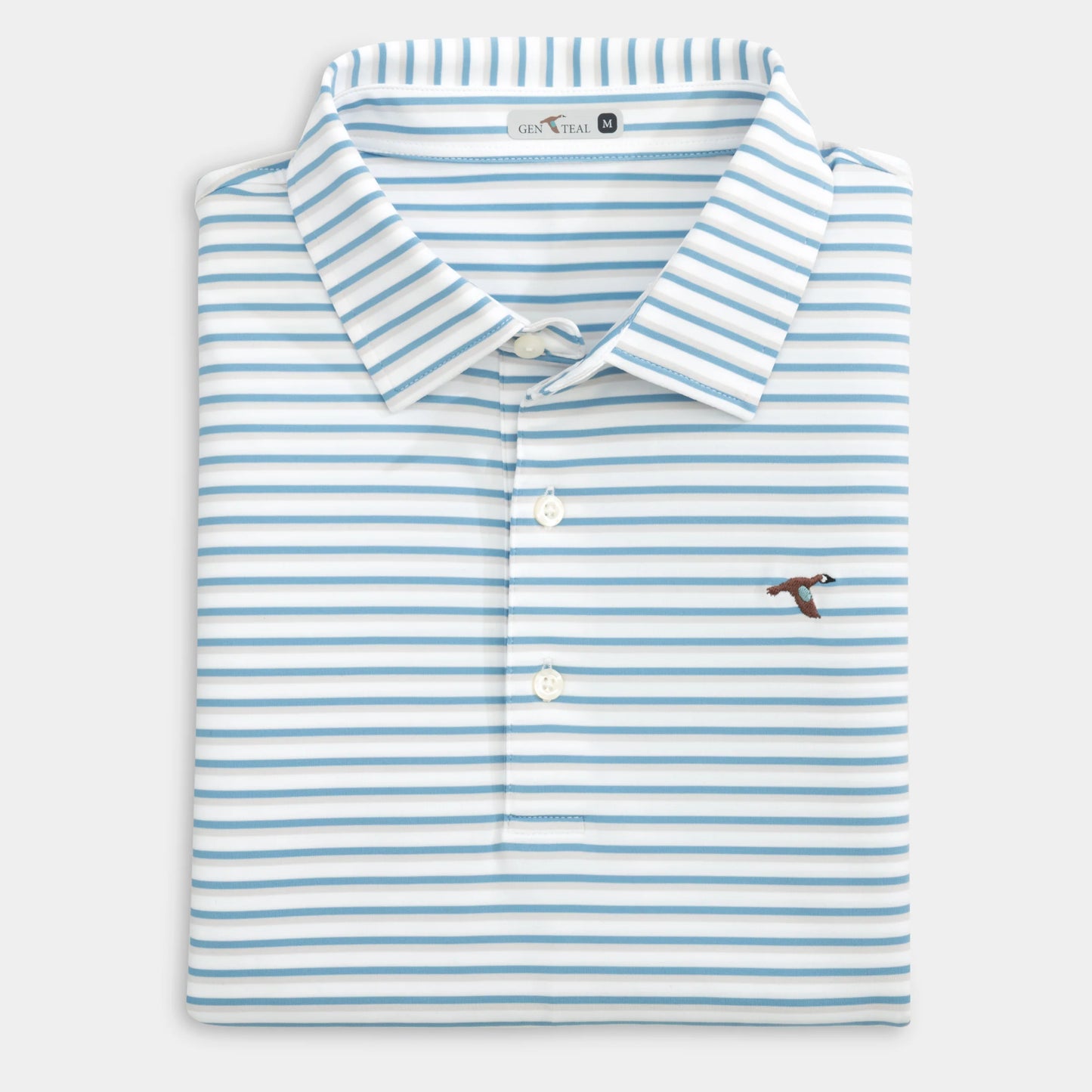 Genteal S26 Grandview Performance Polo - Vapor Blue