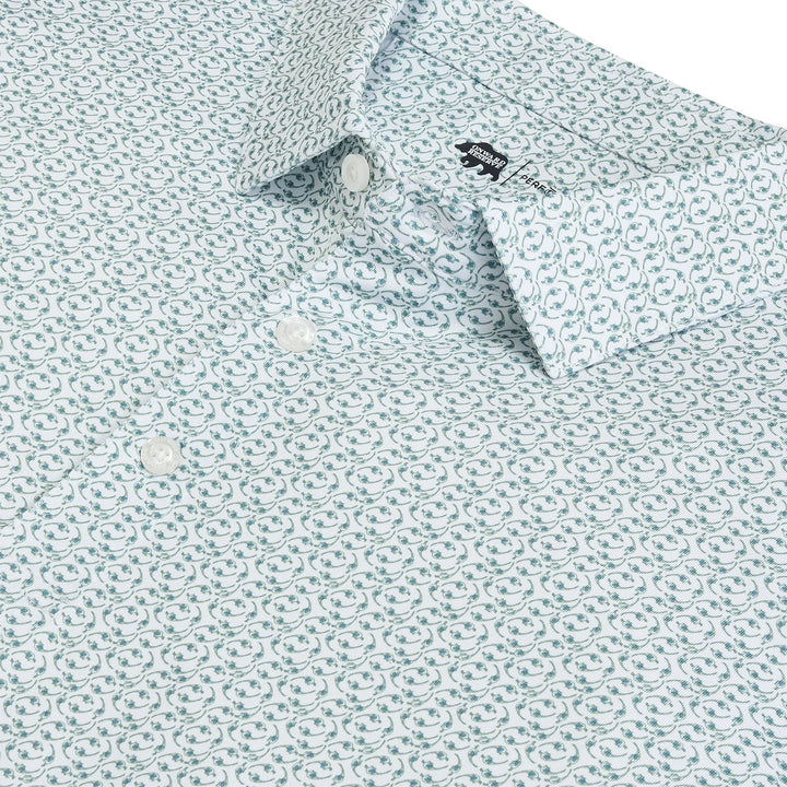 Onward Reserve Bevy Printed Performance Polo - Hedge