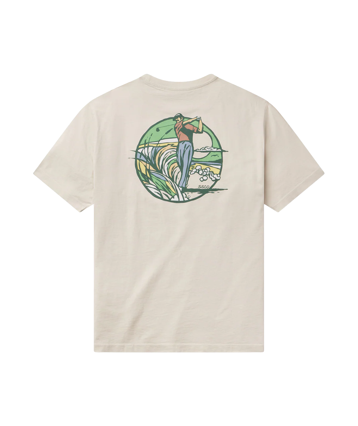 SSCO Men’s Full Swing S/S T-Shirt - Moonlight
