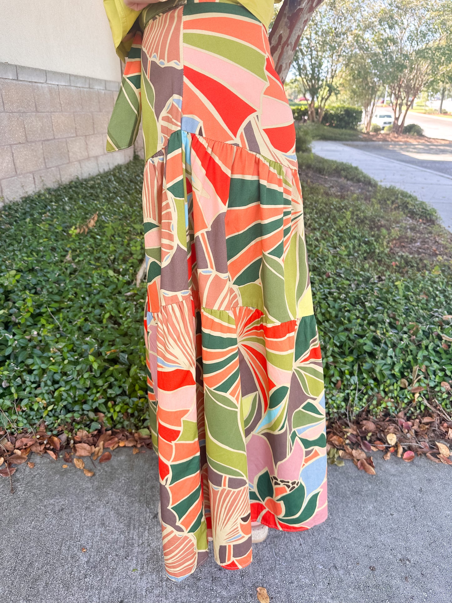 Nala Tie Maxi Skirt