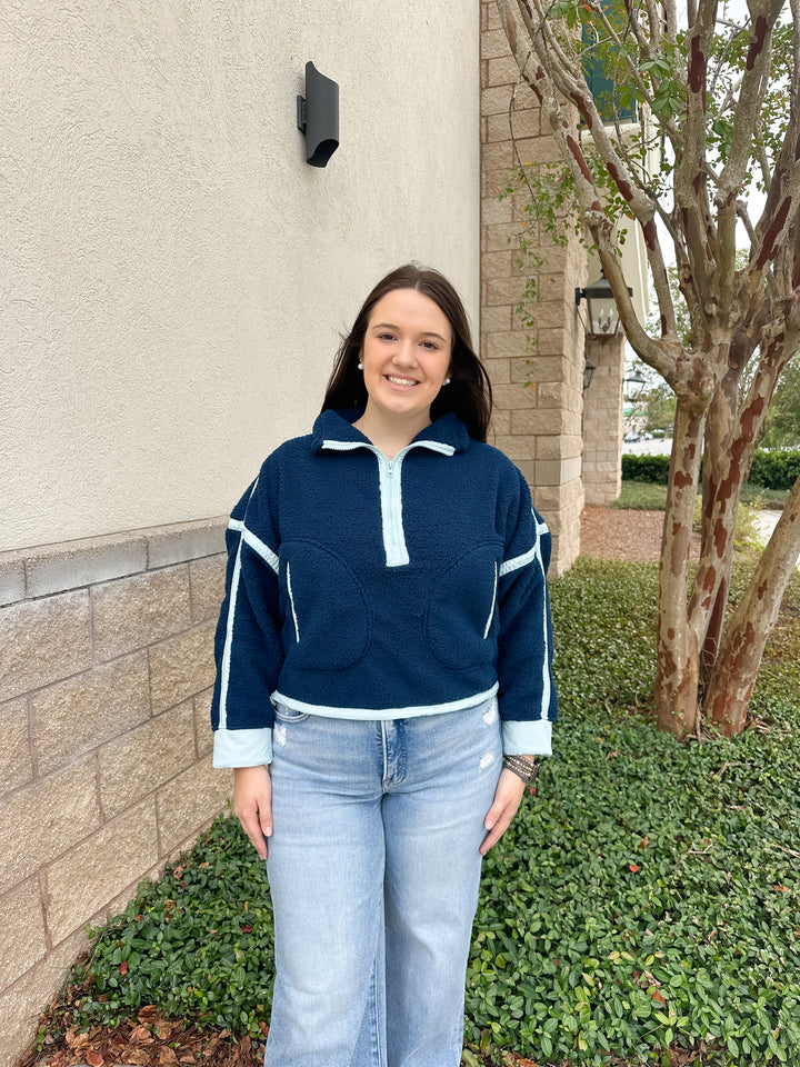 Simply Eileen Pullover - Navy