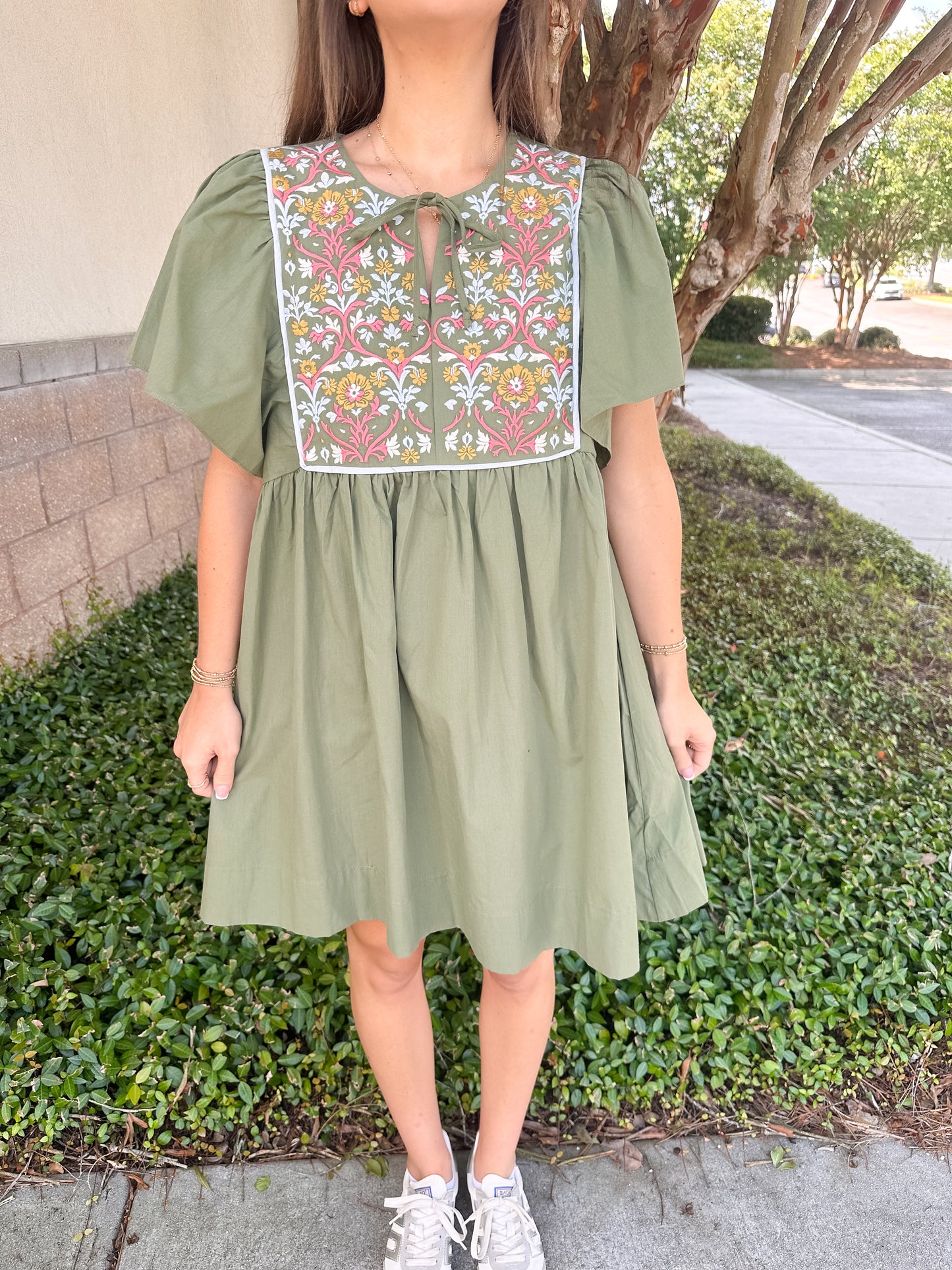Piper Dress - Olive