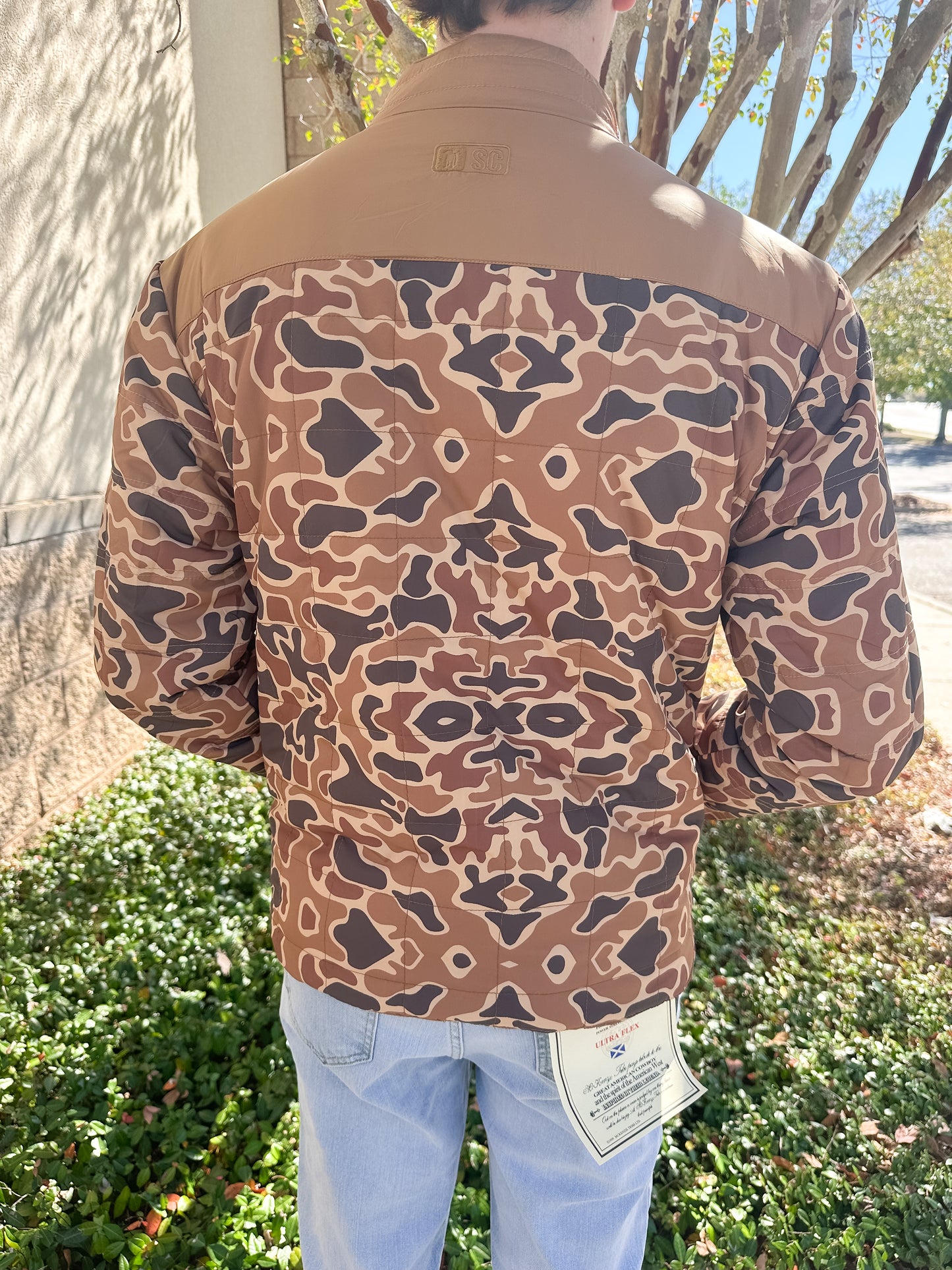 S. Casanova F25 Camo Carter Reversible Lofted Jacket