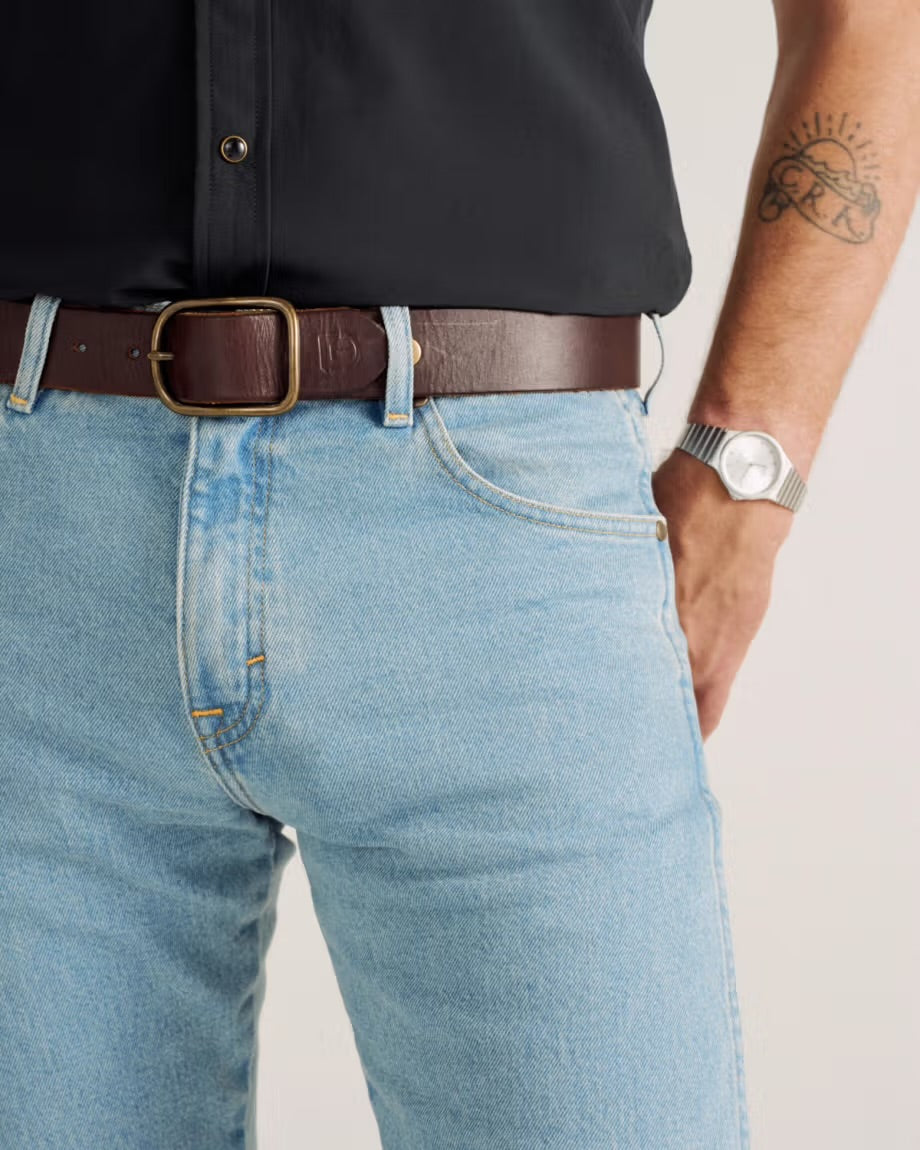 Tecovas Men’s Modern Bootcut Heritage Denim - Light Blue