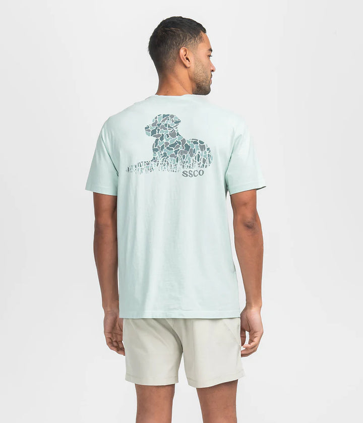SSCO Men’s Bayou Dogs S/S Pocket T-Shirt - Cool Mint