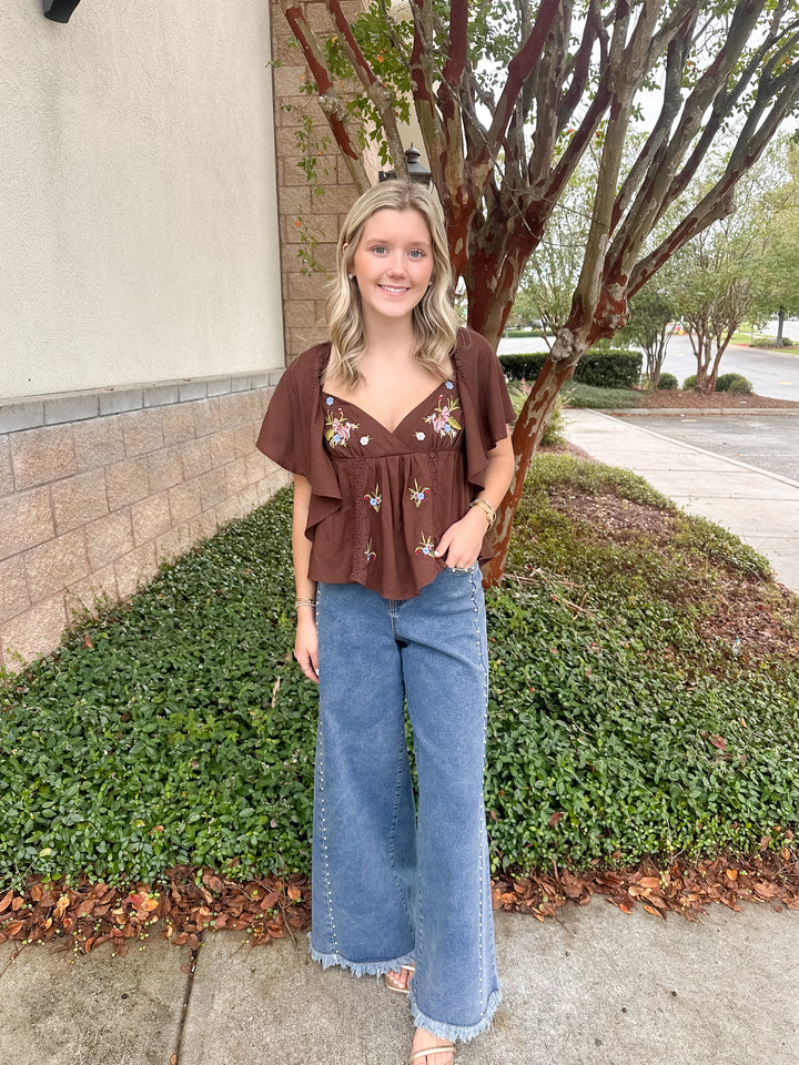 Selene Stud Jeans