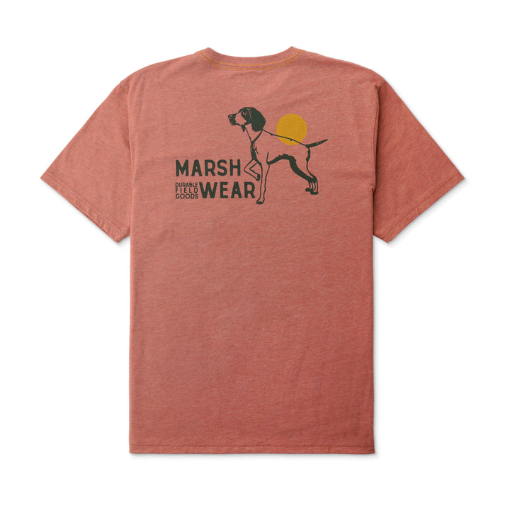 Marsh Wear Men’s S26 Field S/S T-Shirt - Etruscan Red Heather