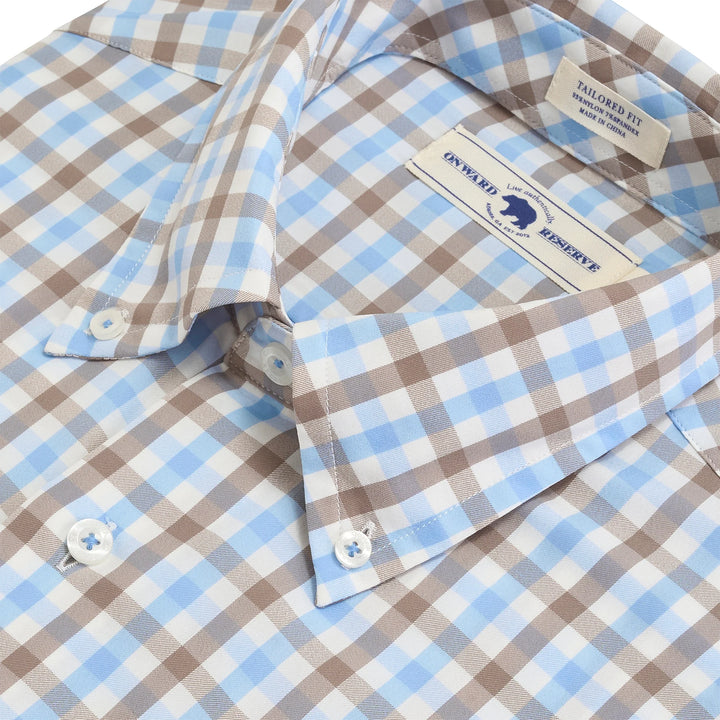 Onward Reserve Allen Tailored Fit Performance Button-Down - Beech