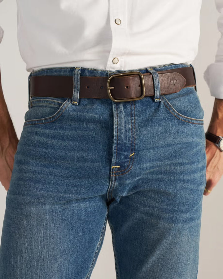Tecovas Men’s Slim Straight Stretch Denim Jean - Medium Indigo