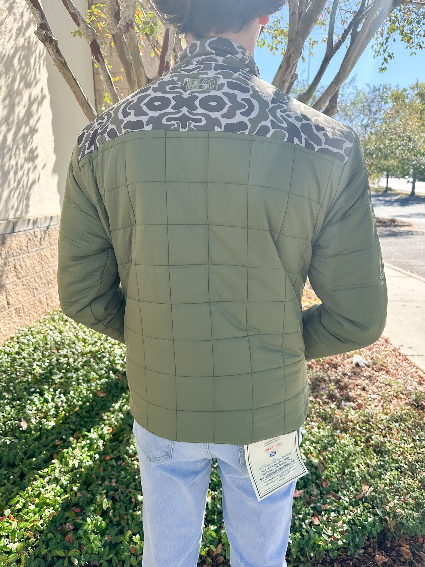 S. Casanova F25 Camo Carter Reversible Lofted Jacket