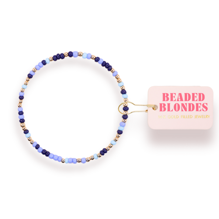Denim Days Sprinkle Bracelet: Standard 6.75 inch