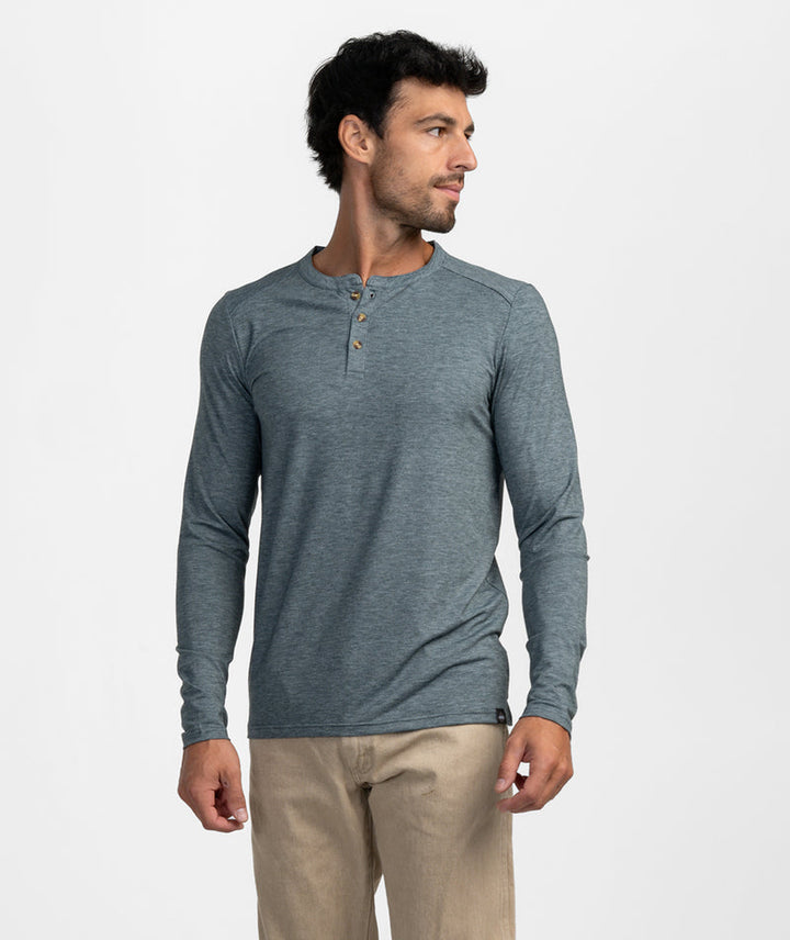 SSCO Men’s Max Comfort Henley L/S - Ozark