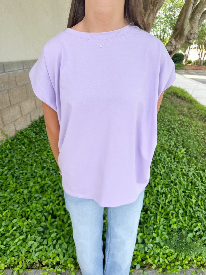 Skyler Top - Lavender