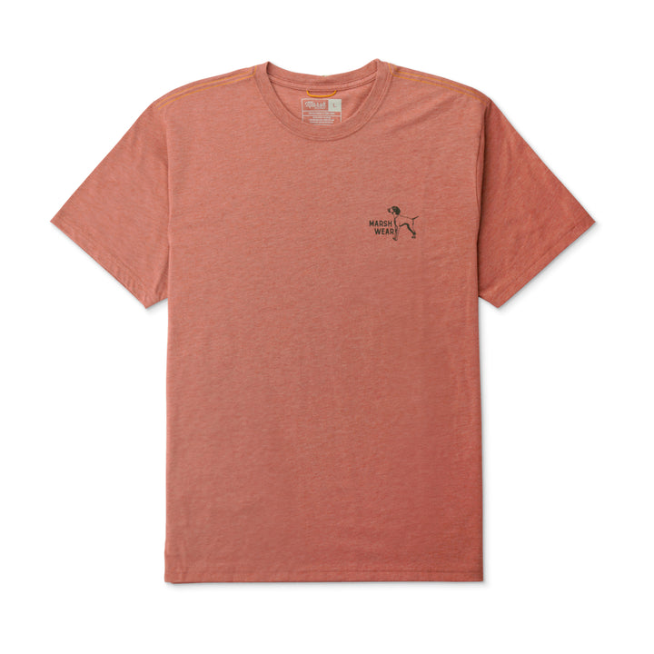 Marsh Wear Men’s S26 Field S/S T-Shirt - Etruscan Red Heather