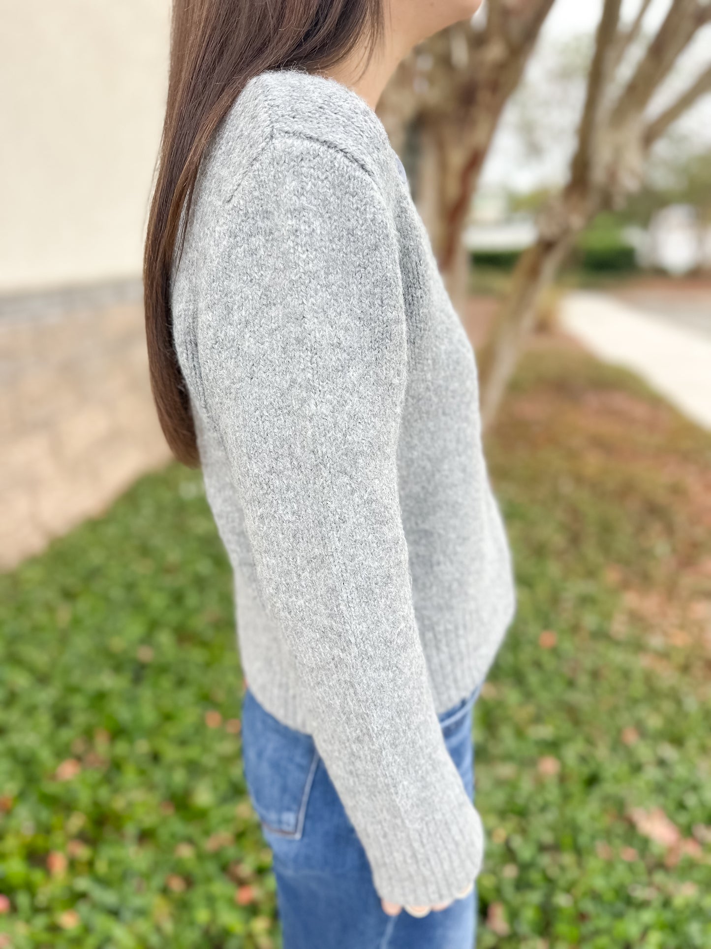 Breen Cardigan - Classic Heather Grey