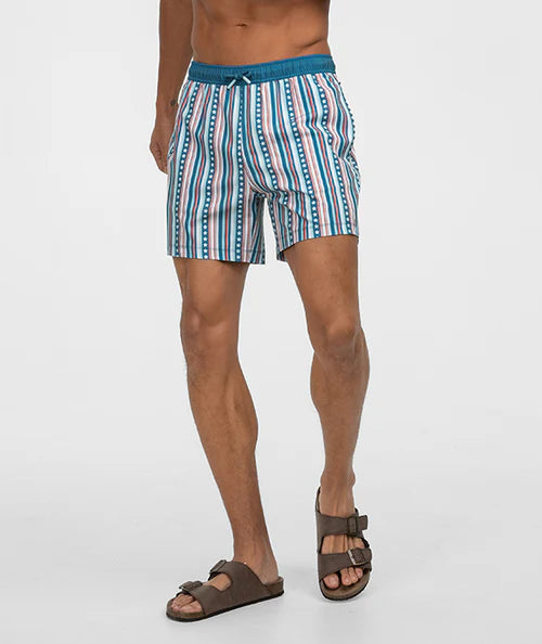 SSCO Men’s Victory Stripes Swim Shorts