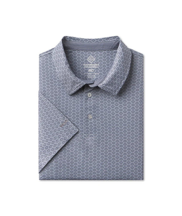 SSCO Men’s Gridiron MotionTech Polo SS - Iron