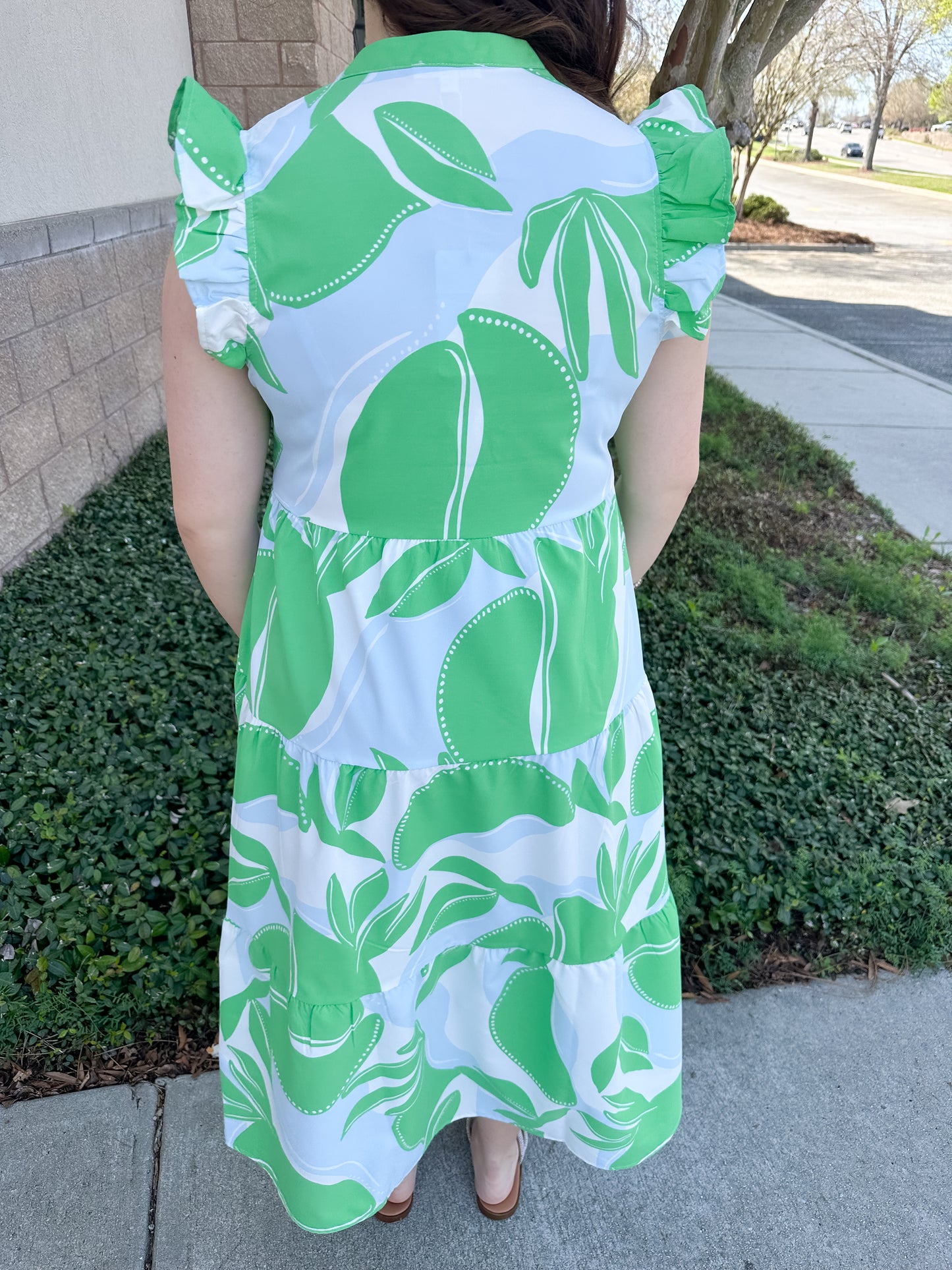 Kari Dress - In The Shade Light Blue