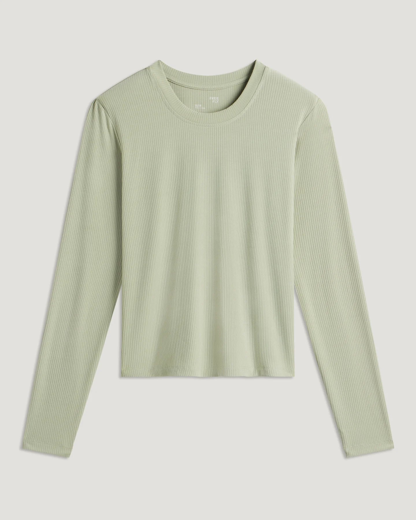 Free Fly Women’s Ribbed Bamboo Long Sleeve - Tea