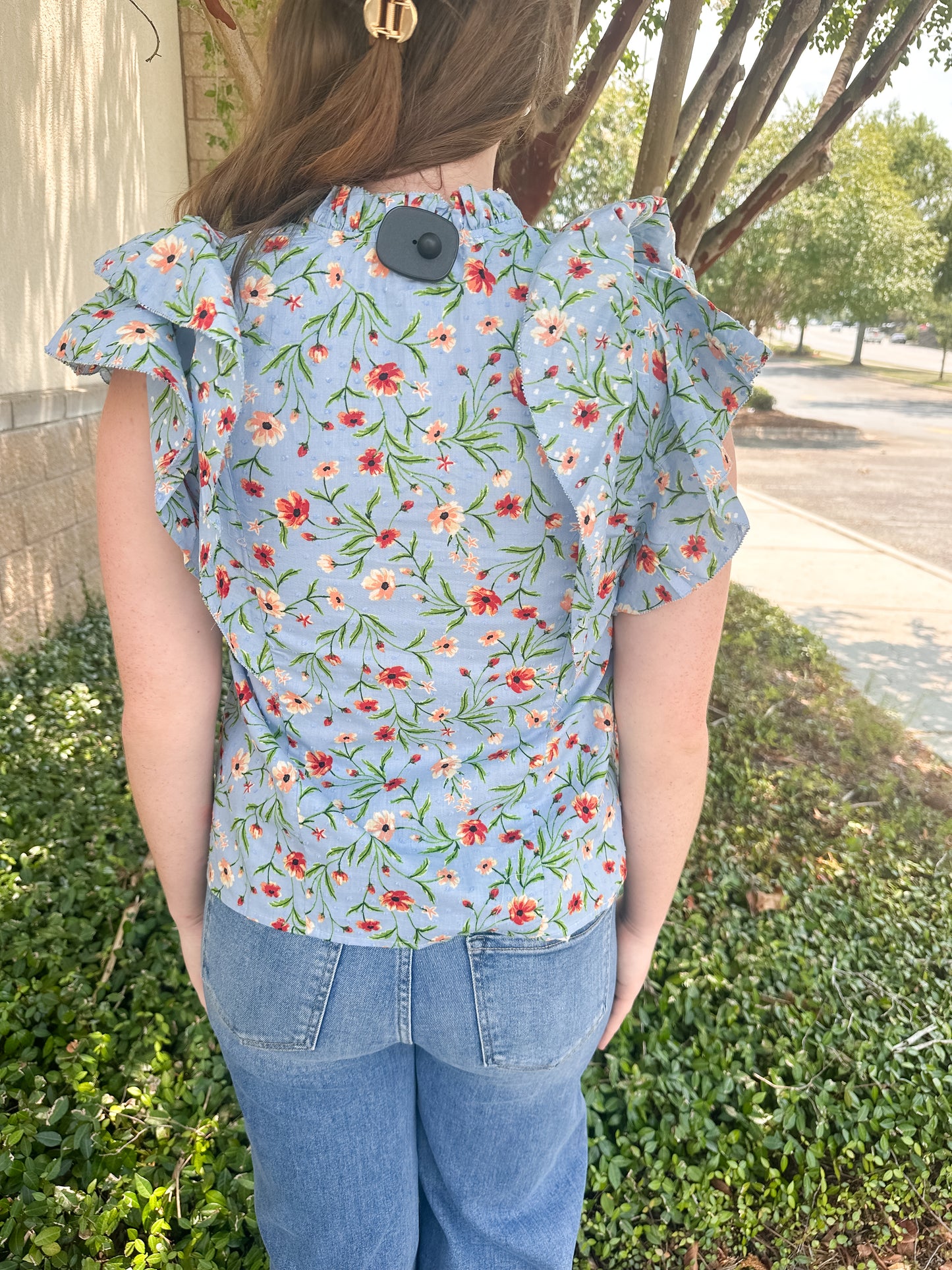 Elsa Floral Top