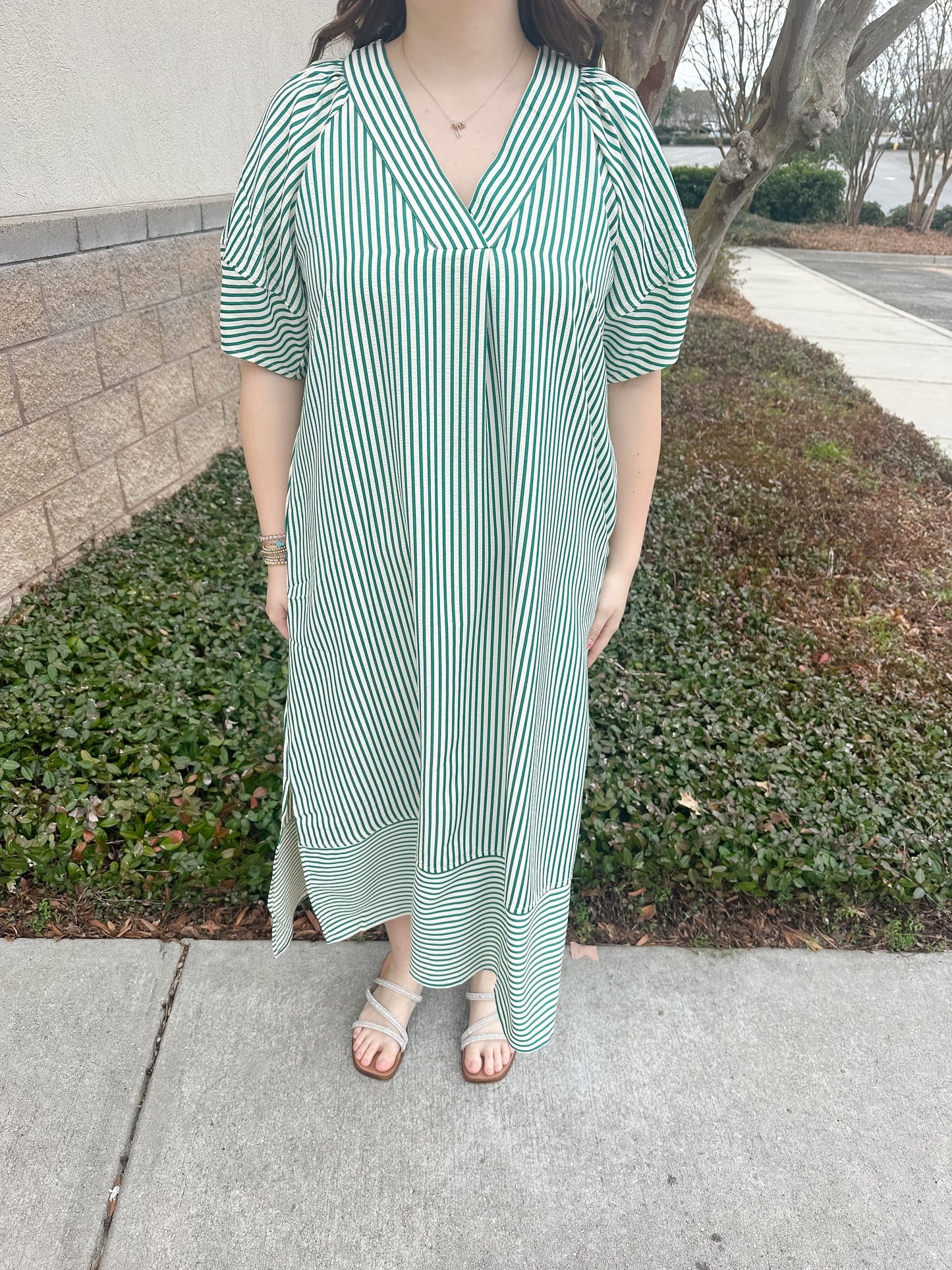 Rein Maxi Dress - Green