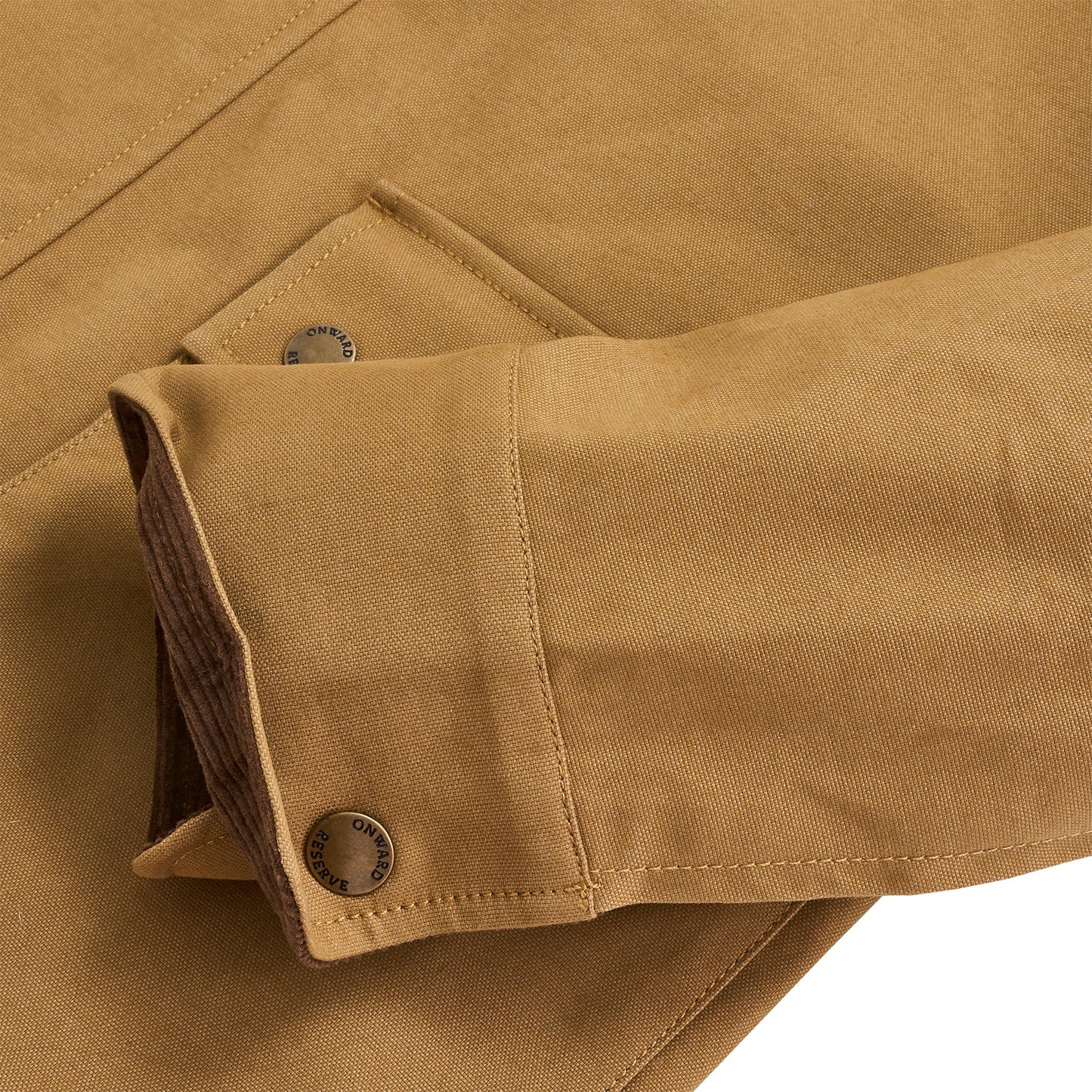 Onward Reserve Red Hills Stretch Canvas Coat - Tan