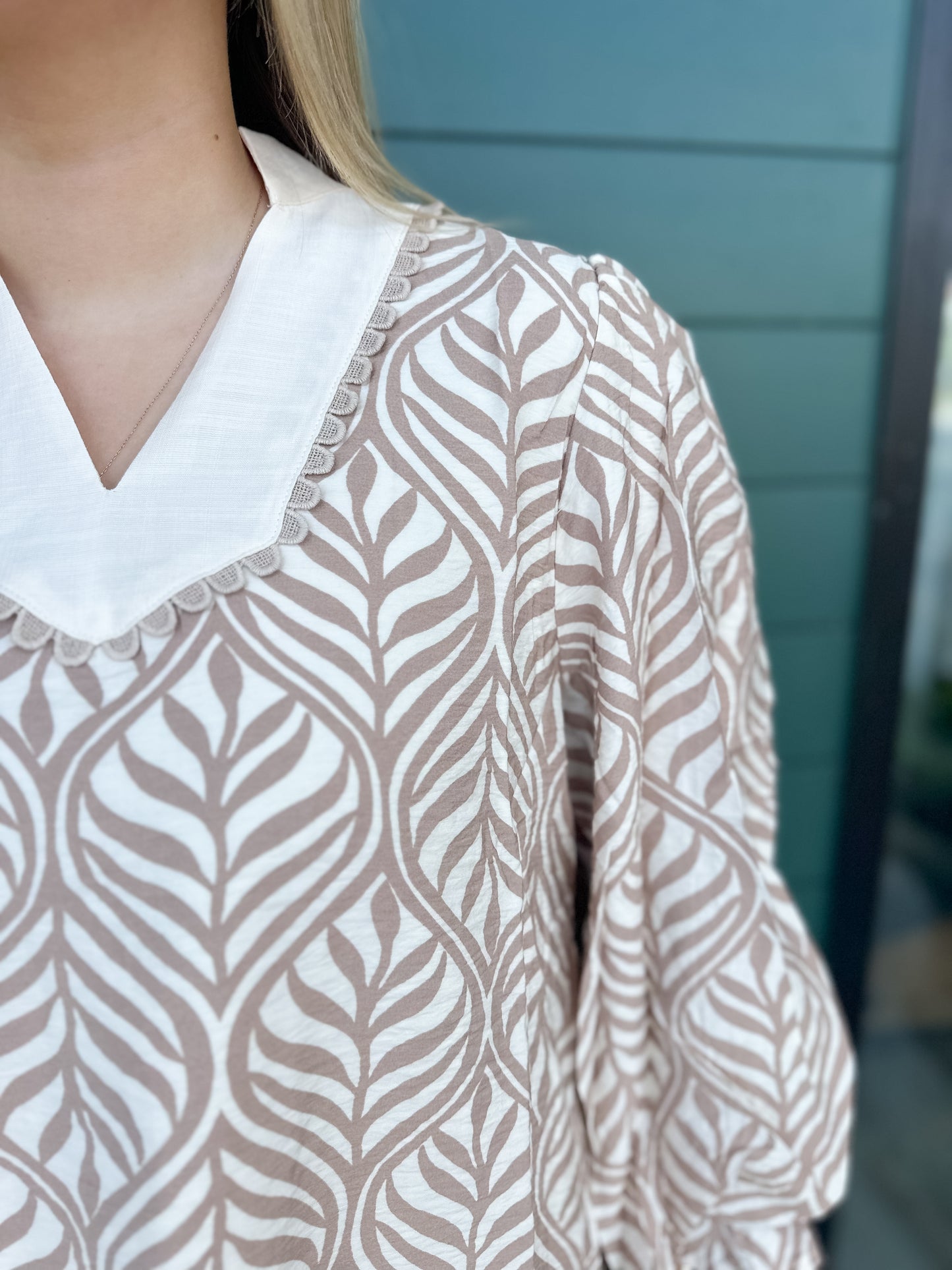 Hillary Printed Top