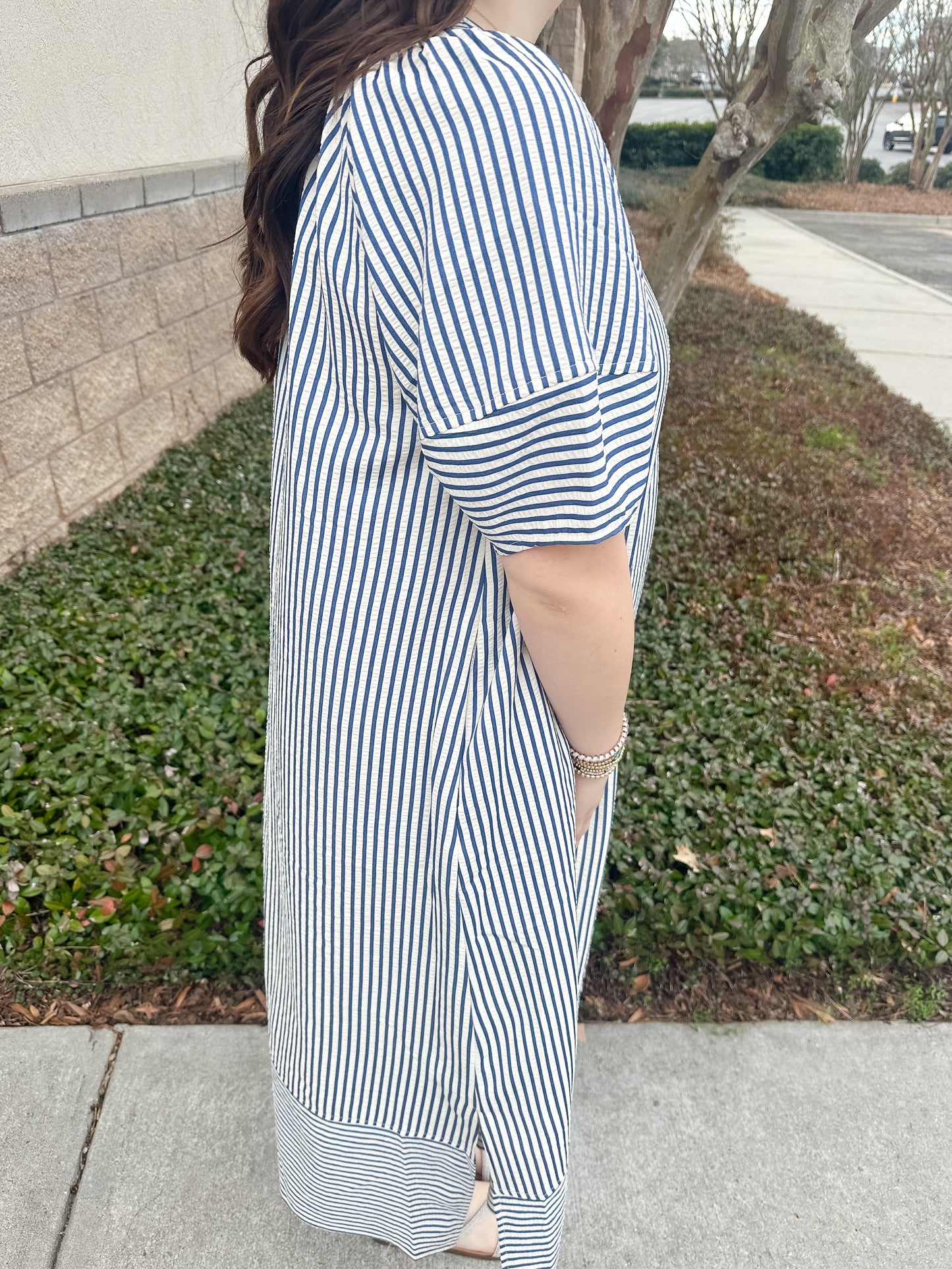 Rein Maxi Dress - Blue