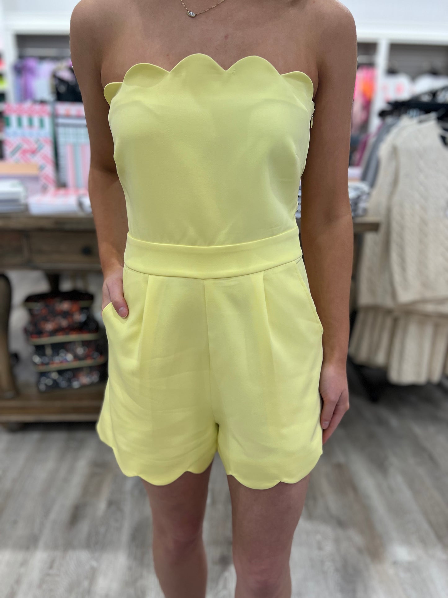 Lemon Squeeze Romper