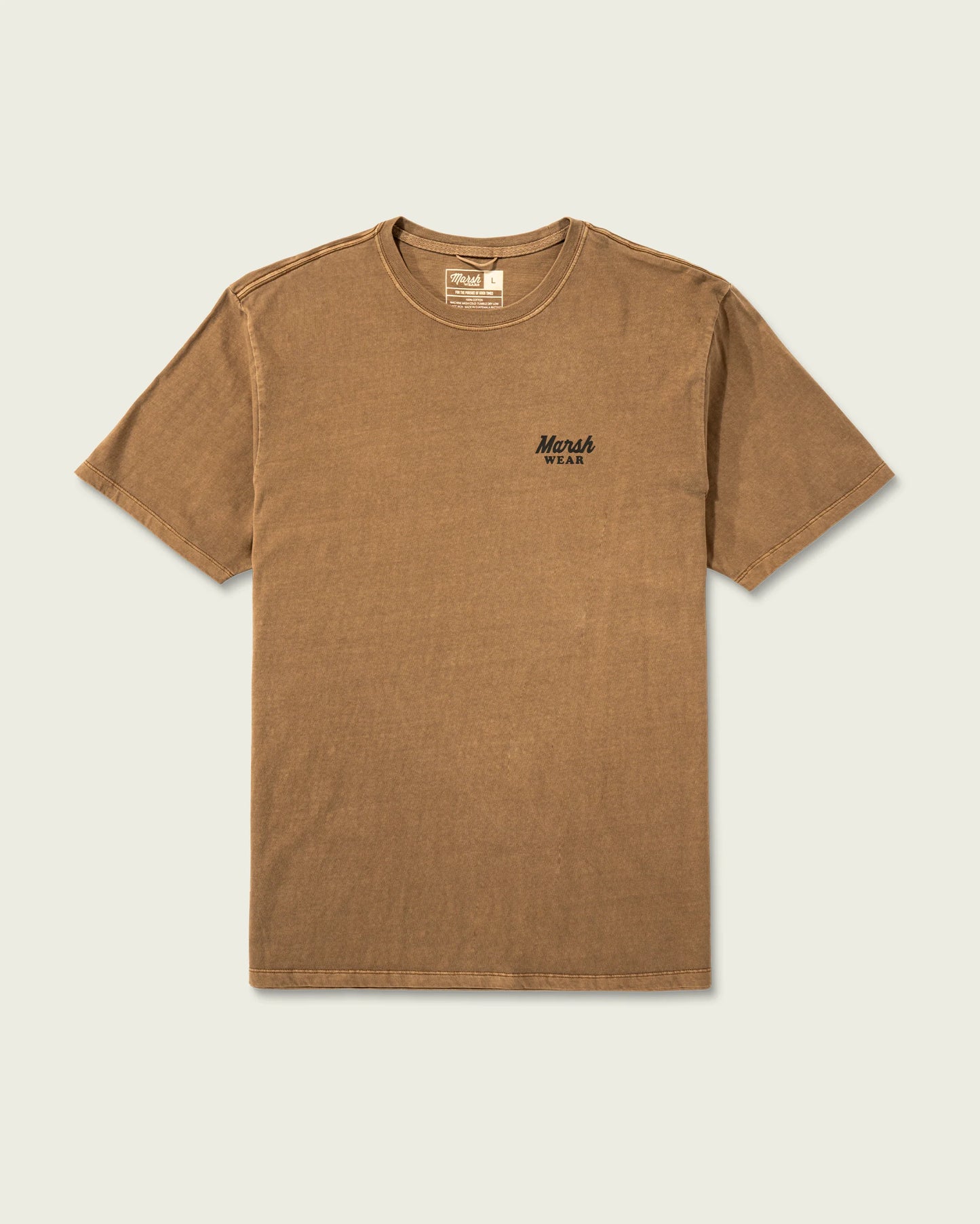 Marsh Wear Men’s Heritage Wood T-Shirt - Tobacoo
